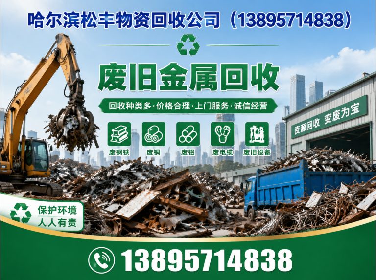 延寿县哈尔滨物资回收展示图