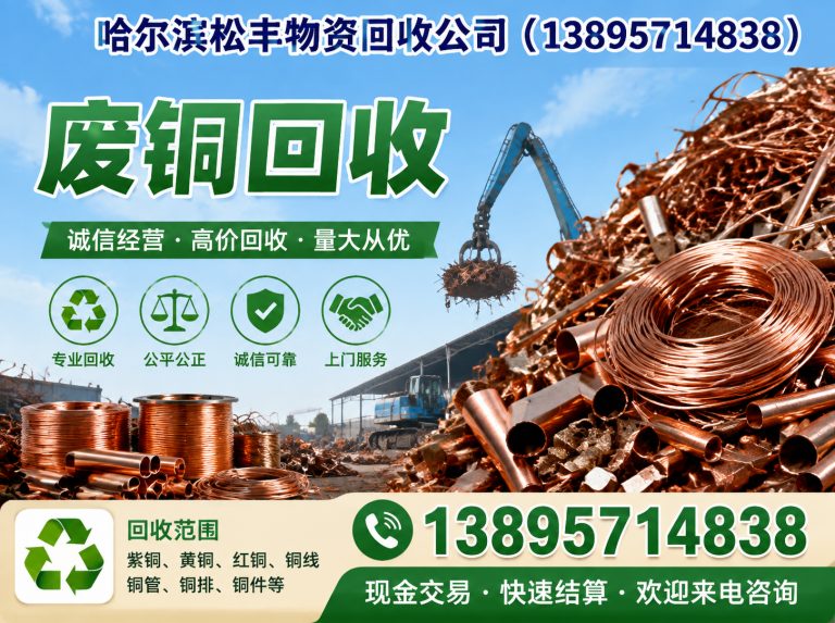 延寿县废旧金属回收展示图